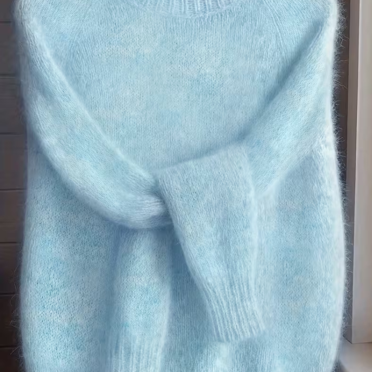 Wool Sweater – Elegant Blue