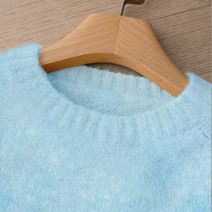 Wool Sweater – Elegant Blue